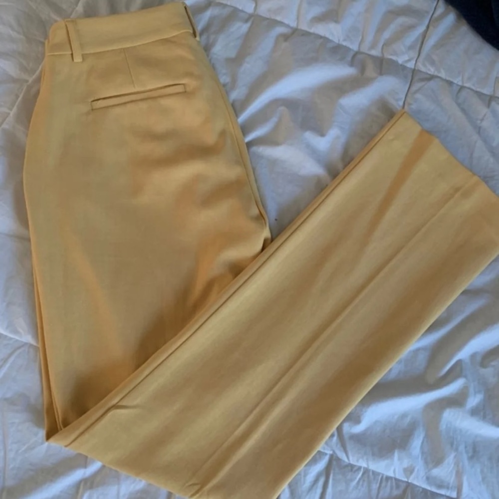 Express Yellow Dress Pants